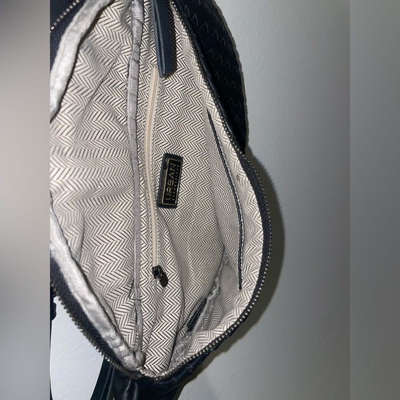 Urban Expressions Black Woven Crossbody Bag - Picture 5 of 7
